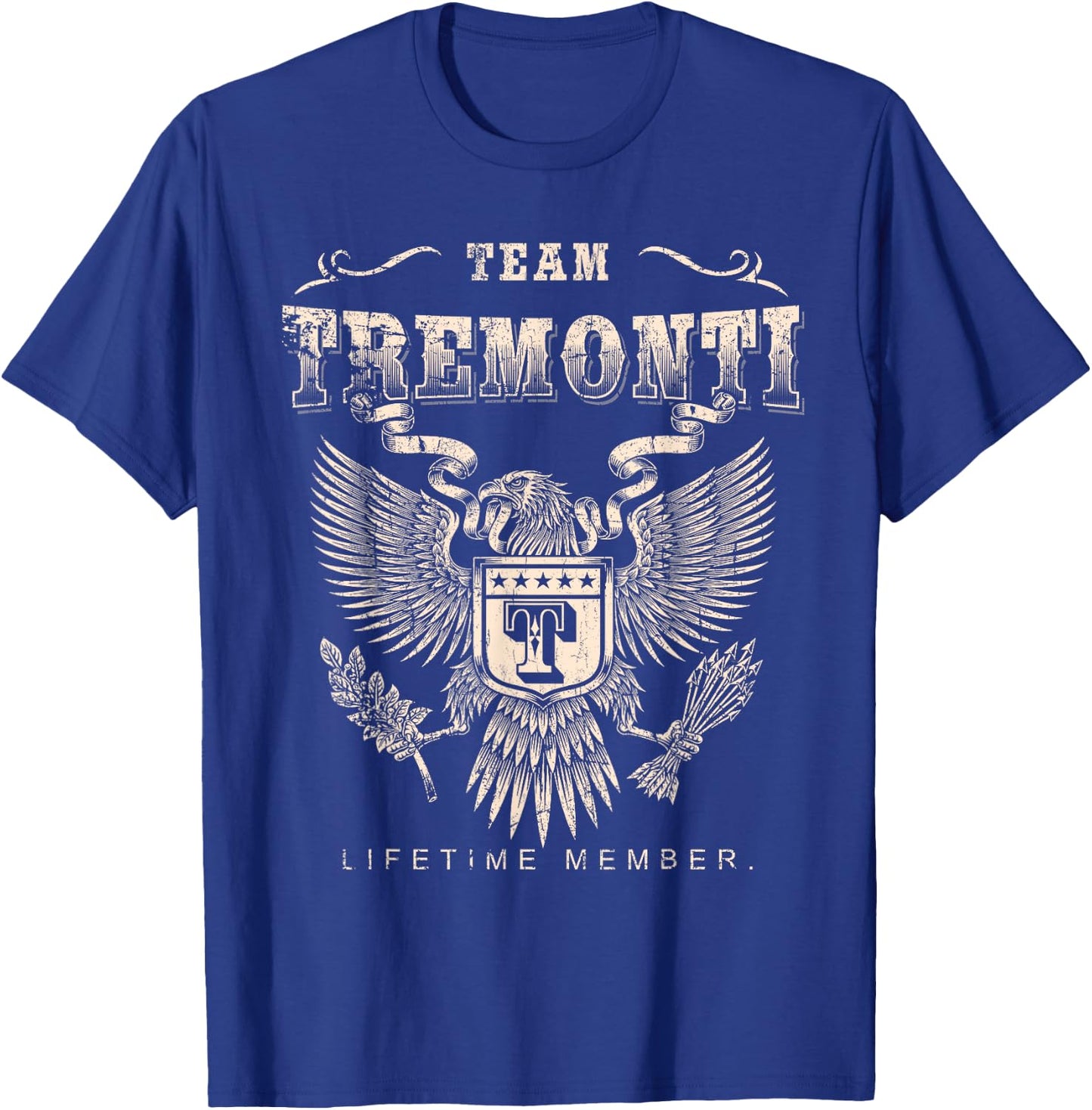 Lifetime member of the Tremonti team - Name Tremonti , Black, S T-Shirt - T-Shirt | Royal