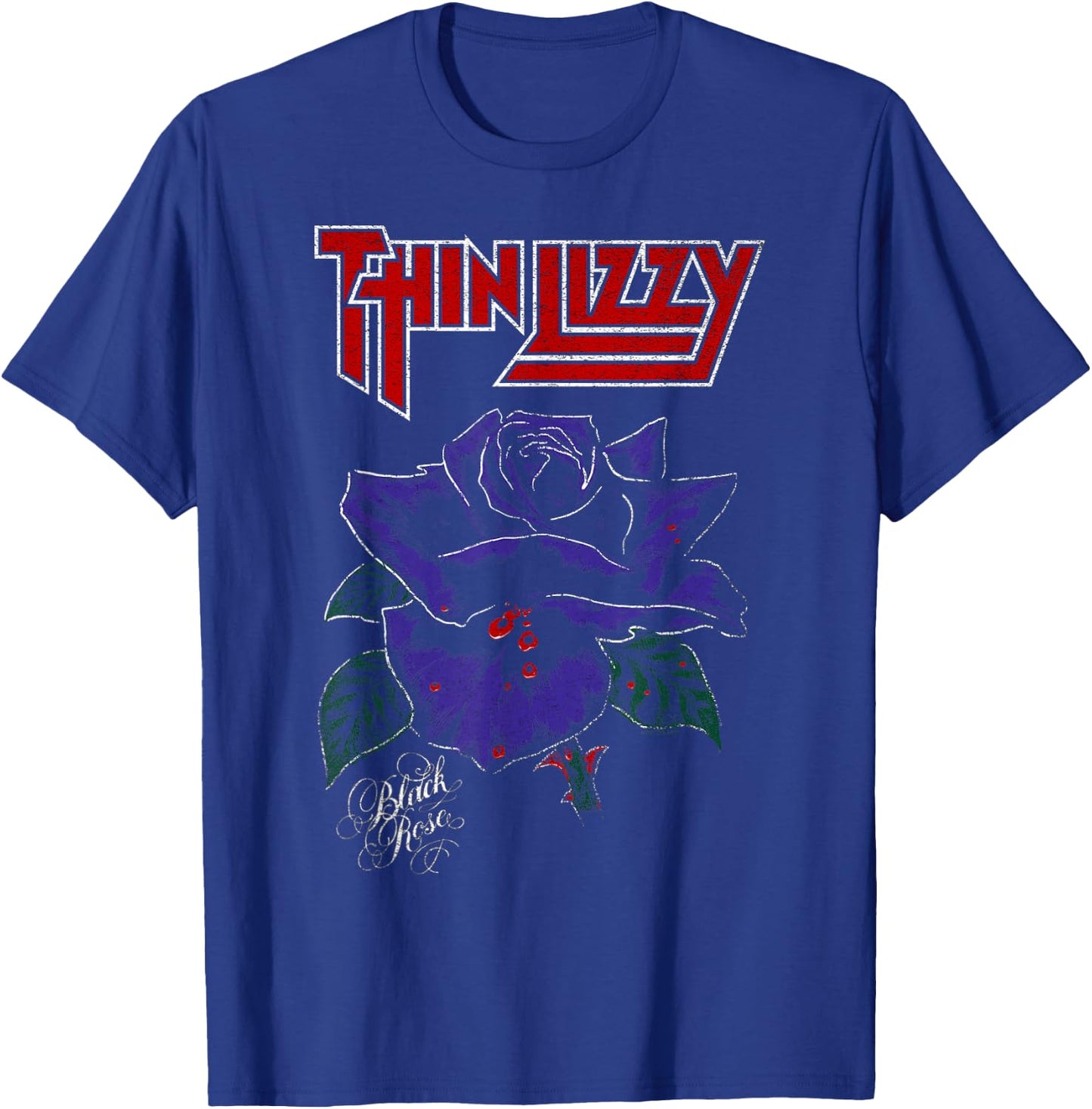 Thin Lizzy - Black Rose Color , black T-Shirt - T-Shirt | Royal