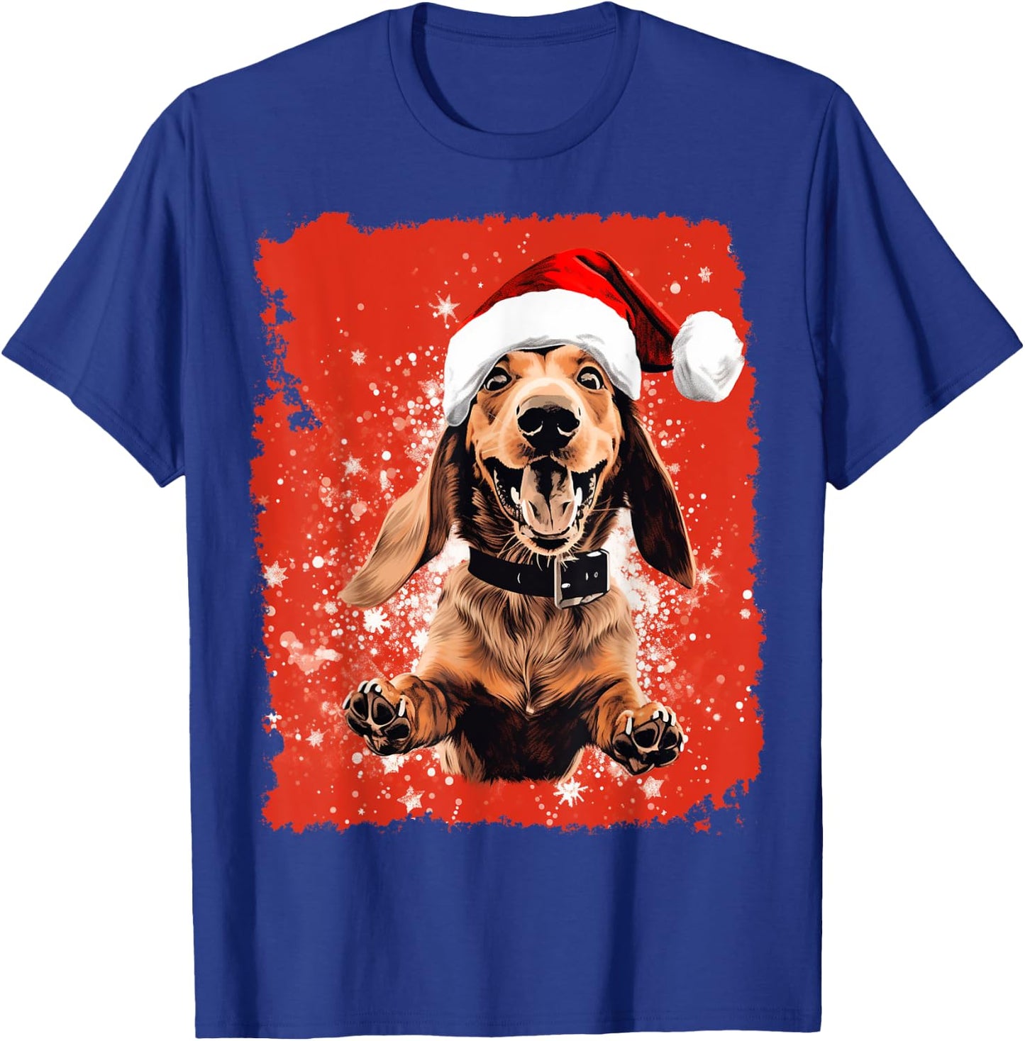 Dachshund Christmas T-Shirt - T-Shirt | Royal