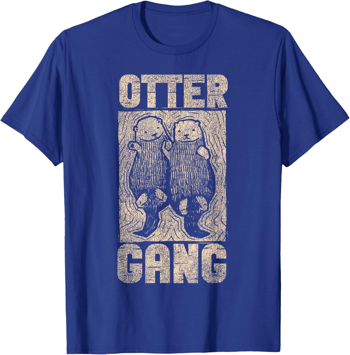 Otter Otter Gang T-Shirt - T-Shirt | Royal