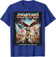 Funny United States 250 Anniversary Retro Poster T-Shirt - T-Shirt | Royal