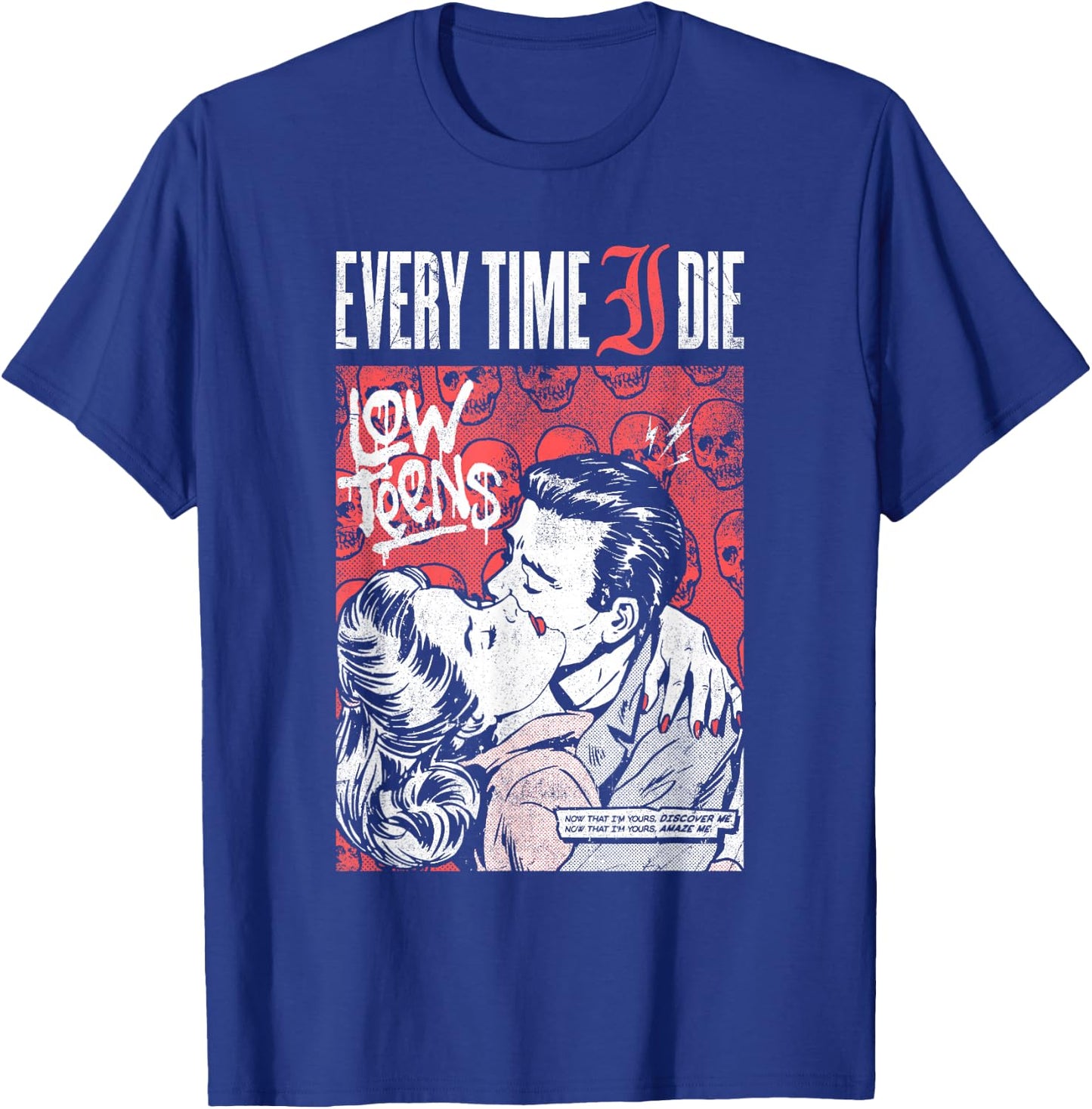 Every Time I Die - Embrace - Official Merch T-Shirt - T-Shirt | Royal