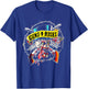 Offizielle Guns N' Roses Skull & Guns T-Shirt - T-Shirt | Royal