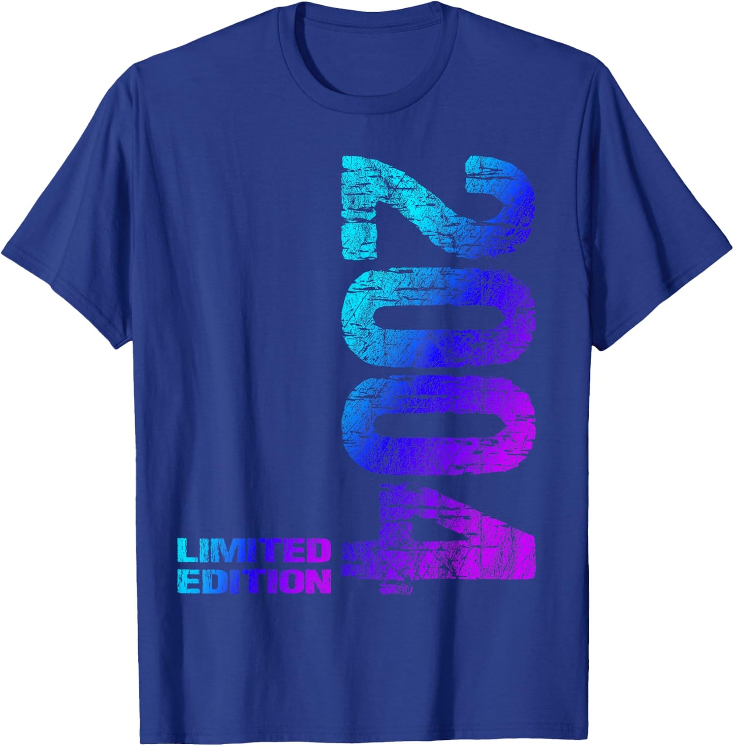 19th Birthday 2004 Limited Edition Man Woman , black T-Shirt - T-Shirt | Royal