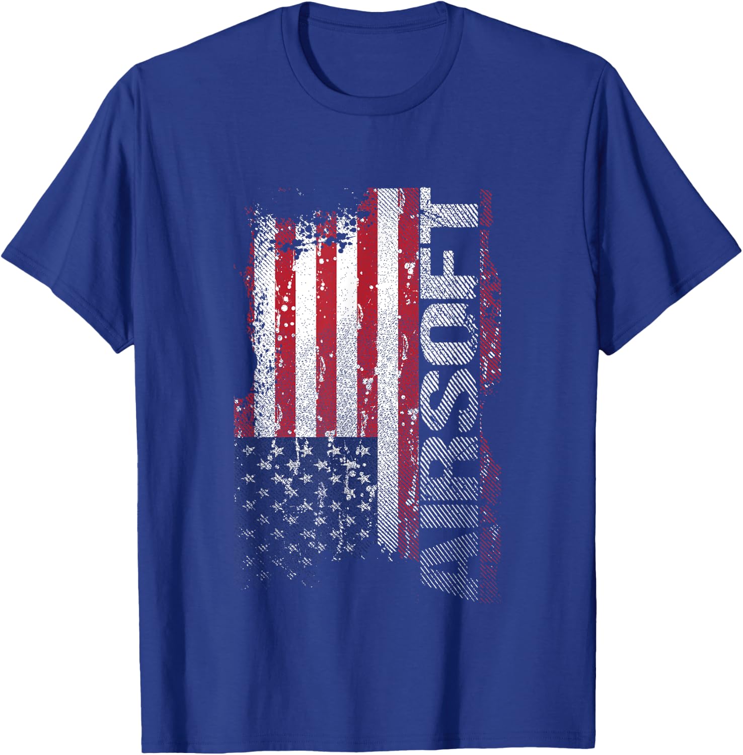 USA Flag Airsoft Shooting Sports Game Gift T-Shirt - T-Shirt | Royal