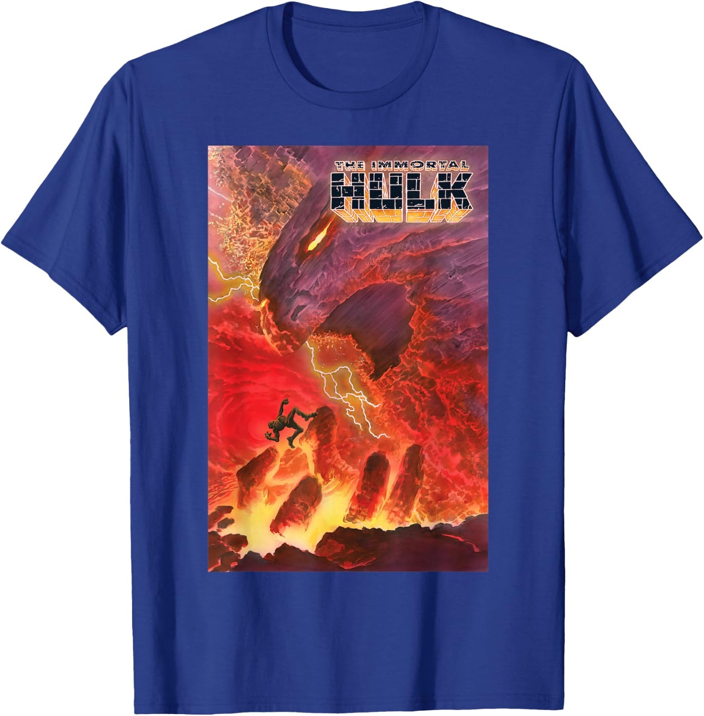 Marvel The Immortal Hulk Comic Cover T-Shirt - T-Shirt | Royal