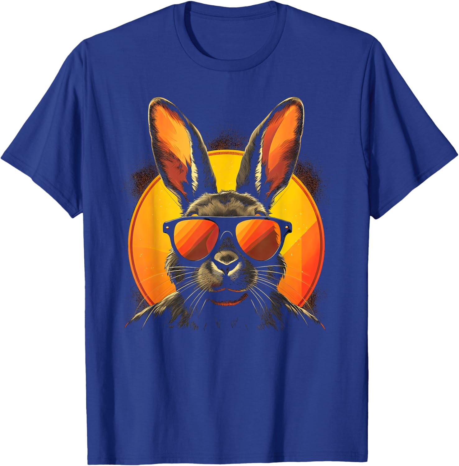 Cooler Haase Bunny mit Sonnenbrille Ostern T-Shirt - T-Shirt | Royal