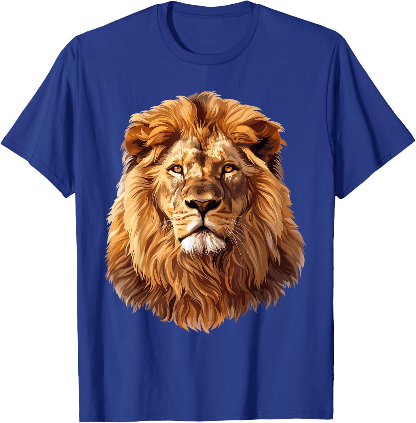 Lion , black T-Shirt - T-Shirt | Royal