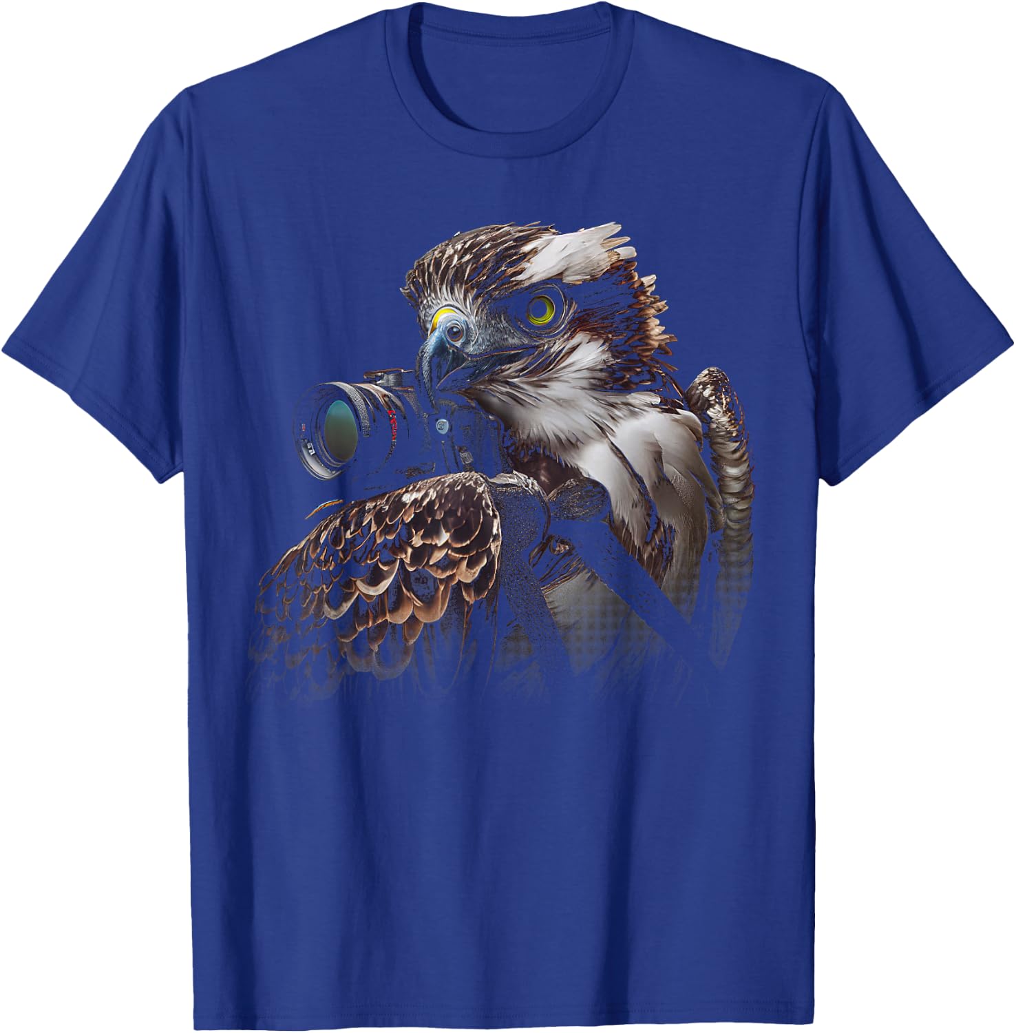 CLICK HERE FOR MORE Osprey Hawk Birds of Prey, Osprey Hawk - -Adults & Kids, Black, Small, Short Sleeve, Modern Graphic T-Shirt - T-Shirt | Royal