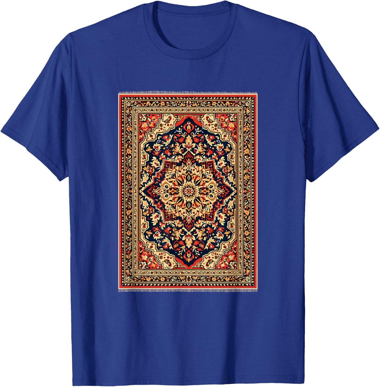 Persian Rug Persian Carpet And Men Persian Rug T-Shirt - T-Shirt | Royal