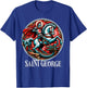 Saint George and the Dragon England Catholic T-Shirt - T-Shirt | Royal