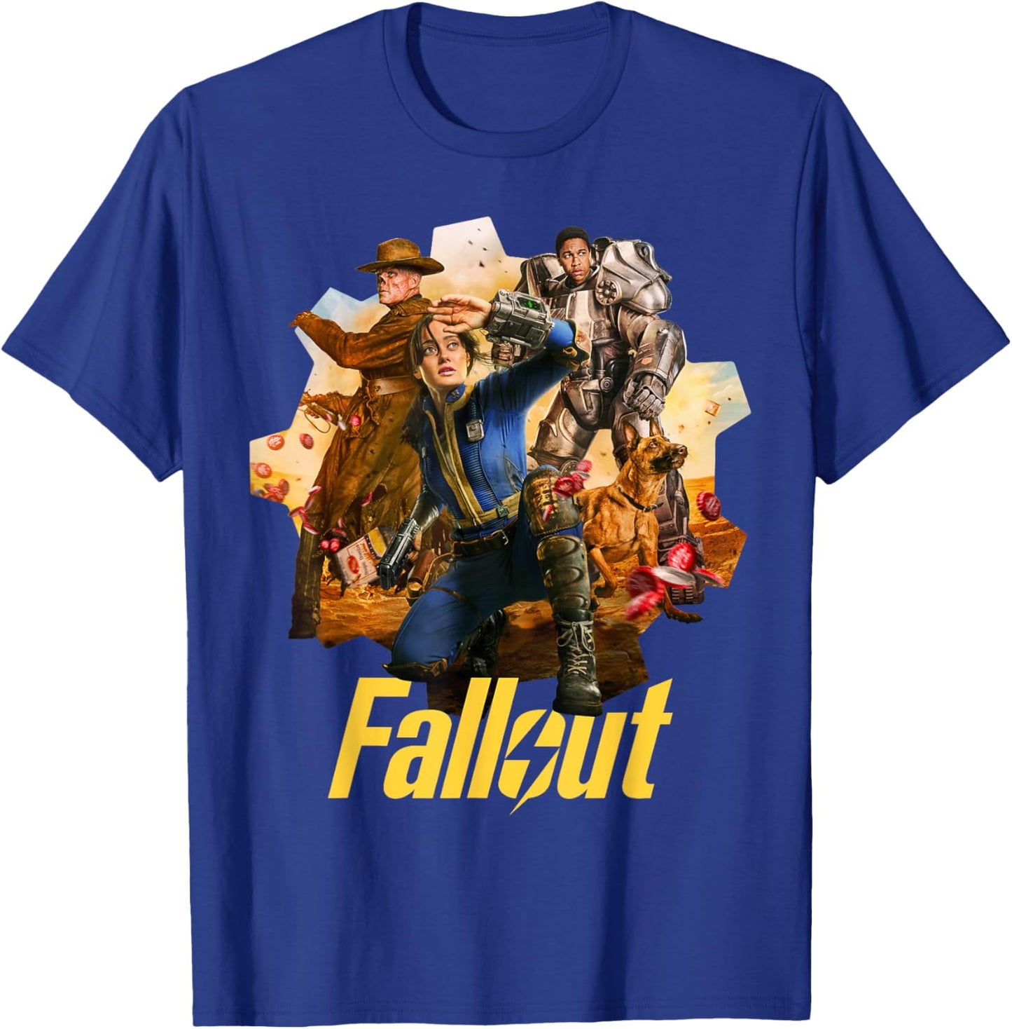 Fallout - Set, Black, S T-Shirt - T-Shirt | Royal