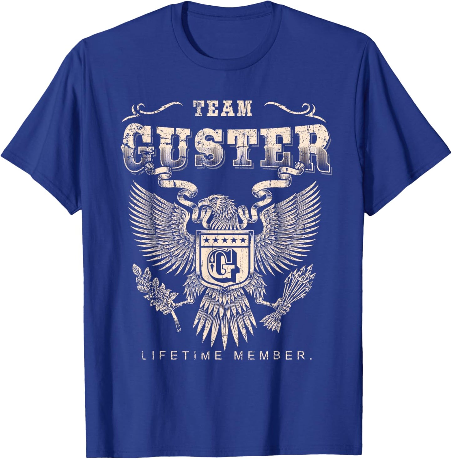 Team Guster Lifetime Member - Guster Name T-Shirt - T-Shirt | Royal