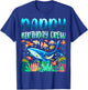 Daddy Of The Birthday Boy Sea Fish Ocean Animals Aquarium T-Shirt - T-Shirt | Royal