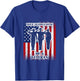 Proud Granddaughter of a Veteran US Flag Apparel T-Shirt - T-Shirt | Royal