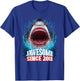 14th Birthday Jawesome Since 2011 Shark 14 Years Old T-Shirt - T-Shirt | Royal