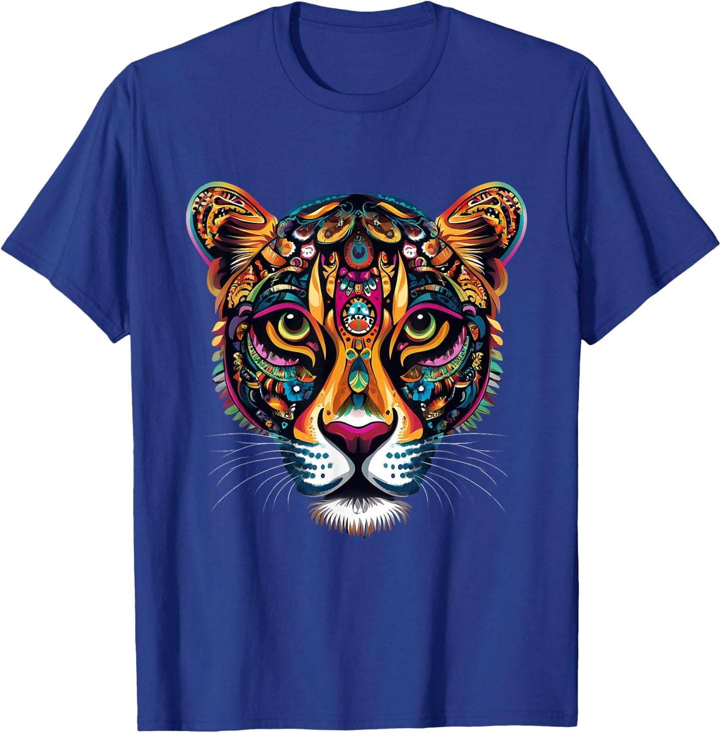 Mayan Jaguar Native Mexican Pride Quetzalcoatl Aztec God T-Shirt - T-Shirt | Royal