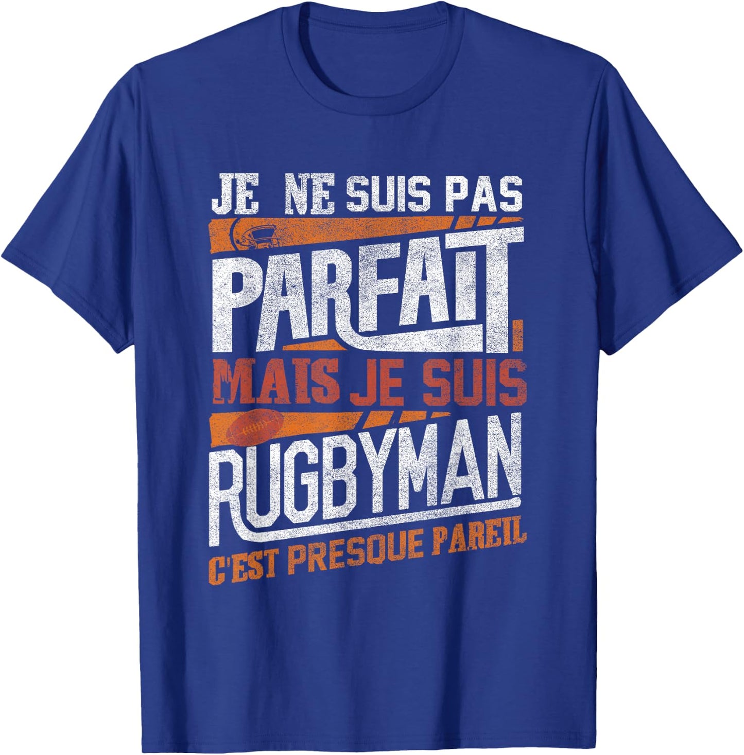 Rugby Shirt Men Children Gift Rugby Player , Black T-Shirt - T-Shirt | Royal