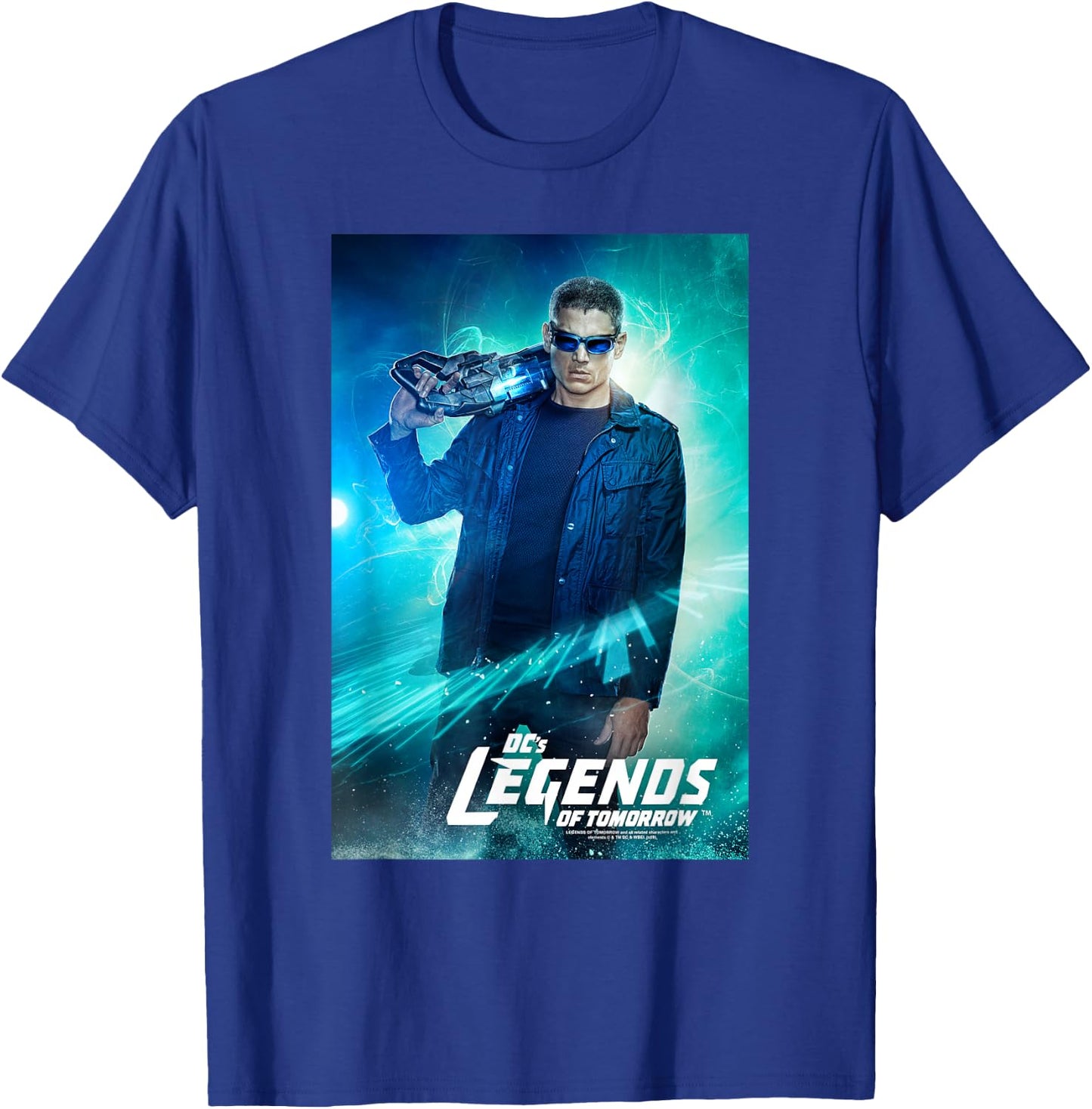 Legends of Tomorrow Captain Cold Poster T-Shirt - T-Shirt | Royal