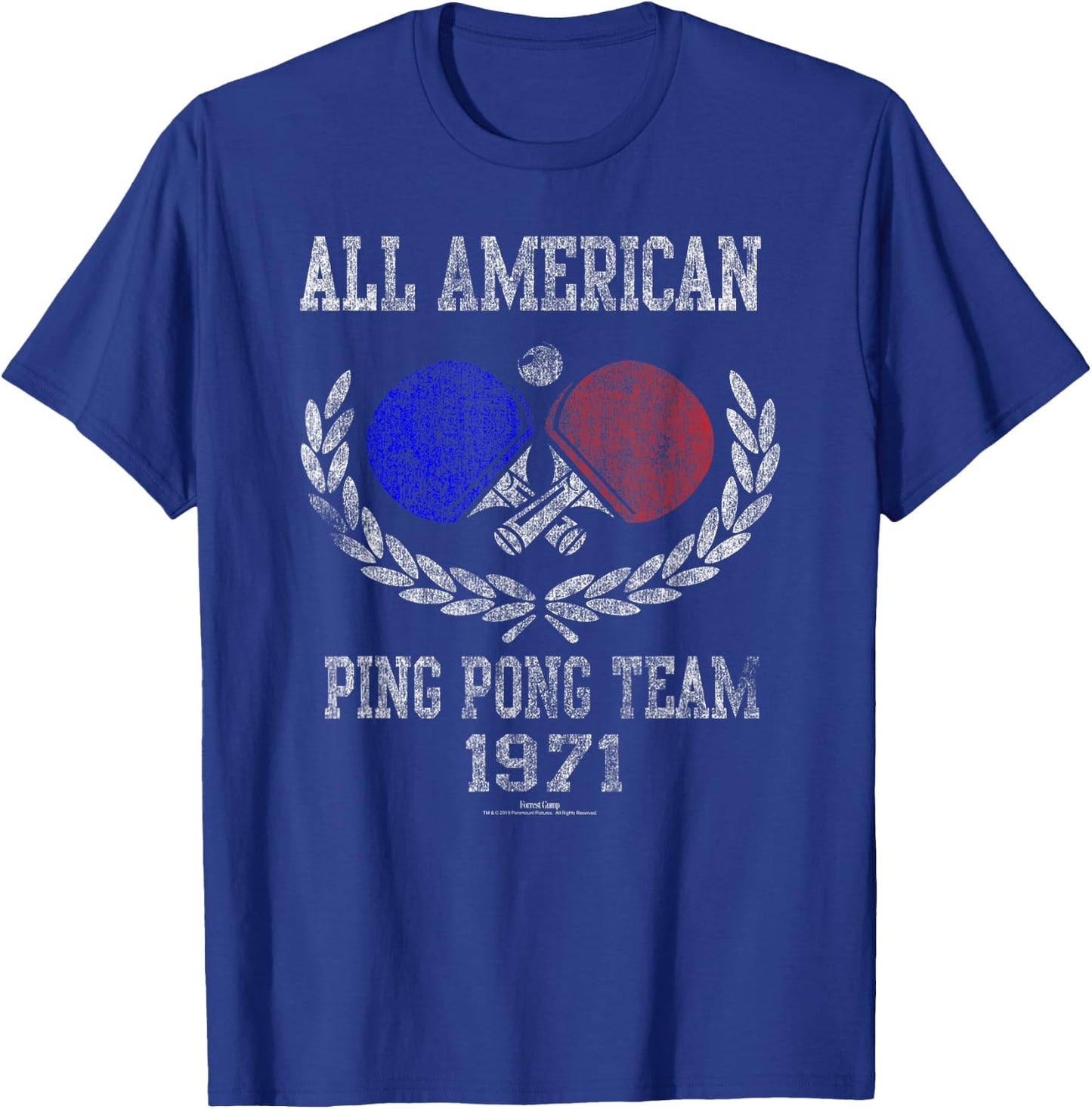 Forrest Gump Ping Pong T-Shirt - T-Shirt | Royal