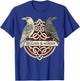 Norse Raven Knotwork – Huginn & Muninn Viking Mythology T-Shirt - T-Shirt | Royal