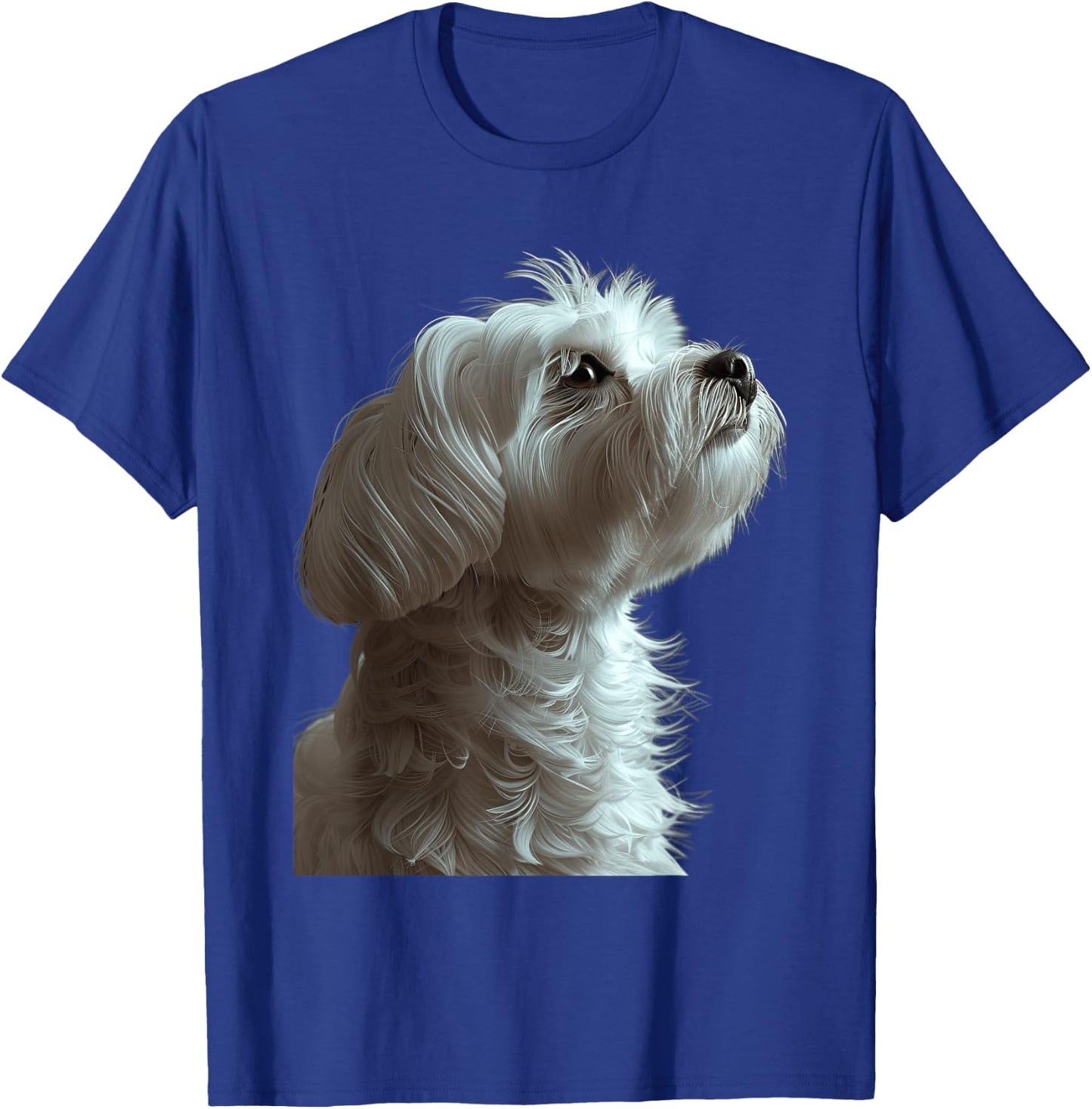 Maltese , black T-Shirt - T-Shirt | Royal