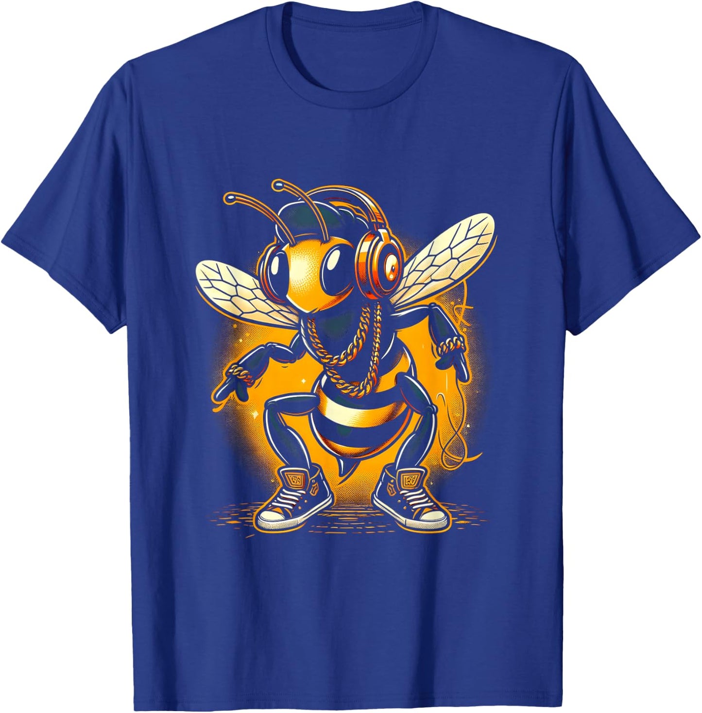 Cool Bees Hip Hop Rap Old School T-Shirt - T-Shirt | Royal