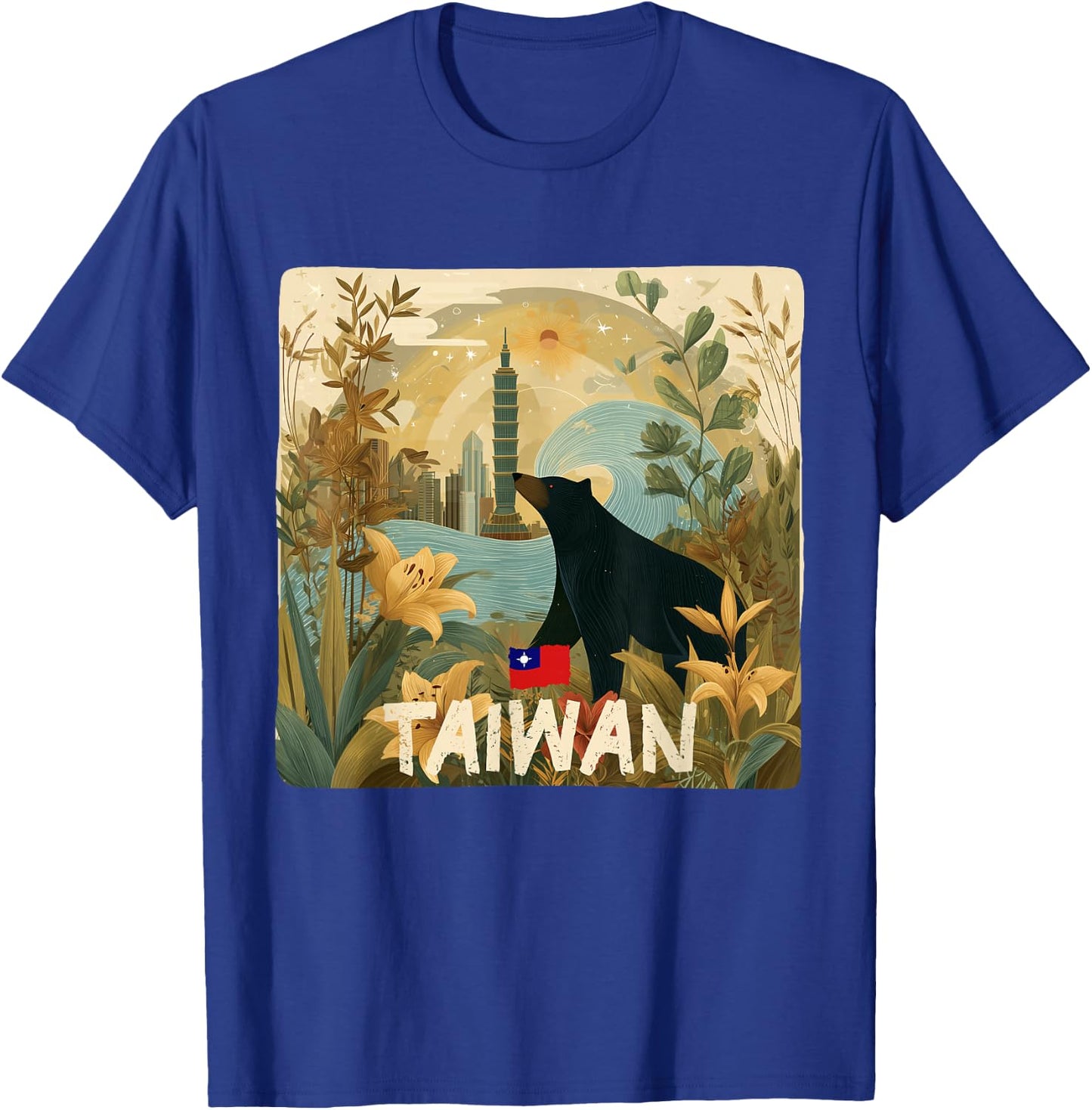 Stunning Taiwan Animal and Nature Graphic for Adults and Kids T-Shirt - T-Shirt | Royal