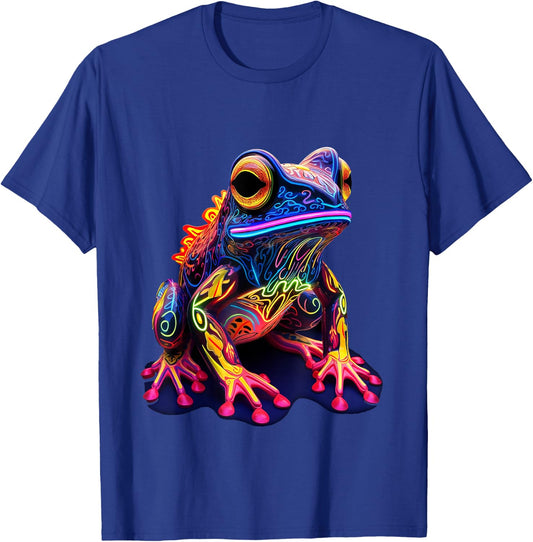 Glowing Frog T-Shirt - T-Shirt | Royal