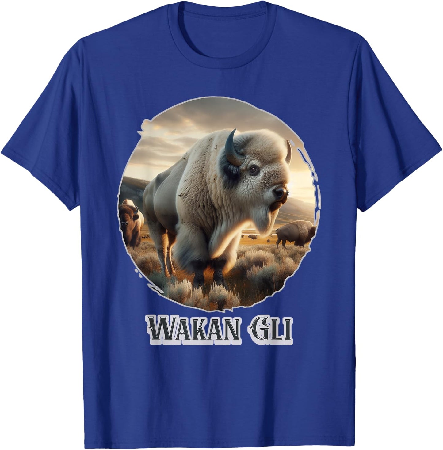The White Buffalo Of The Lakota Nation Prophecy Is Wakan Gli T-Shirt - T-Shirt | Royal