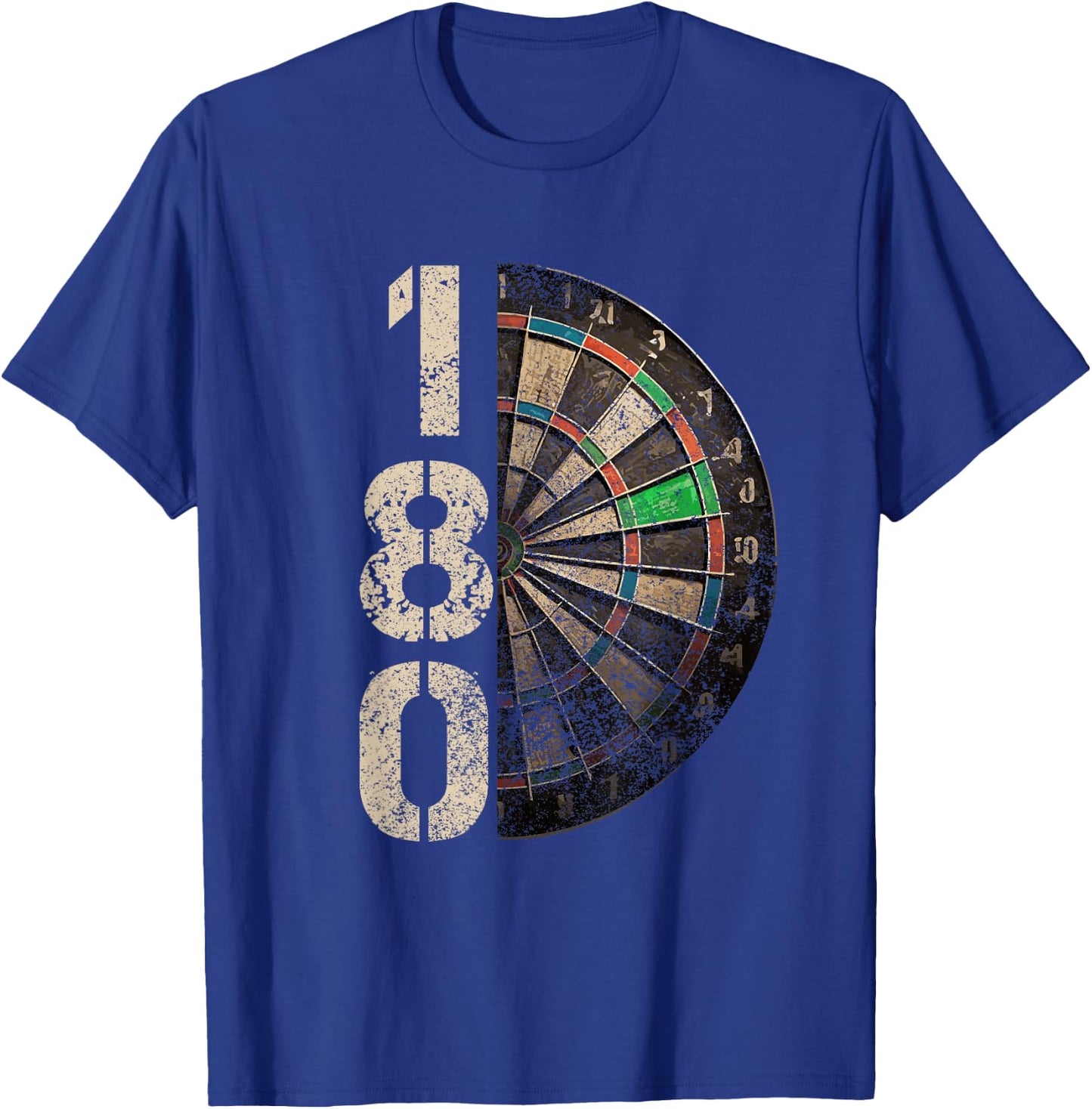 Dartboard 180 Men's , black T-Shirt - T-Shirt | Royal
