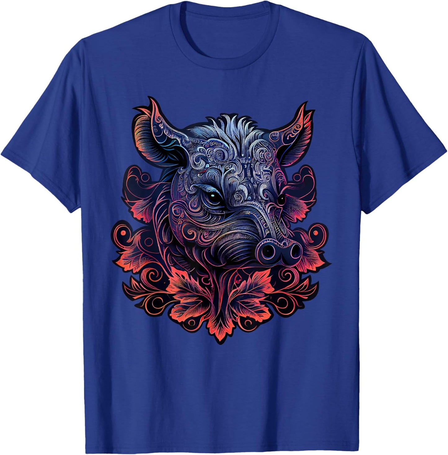 Chinese Lunar New Year Zodiac Pig Astrology Boar T-Shirt - T-Shirt | Royal