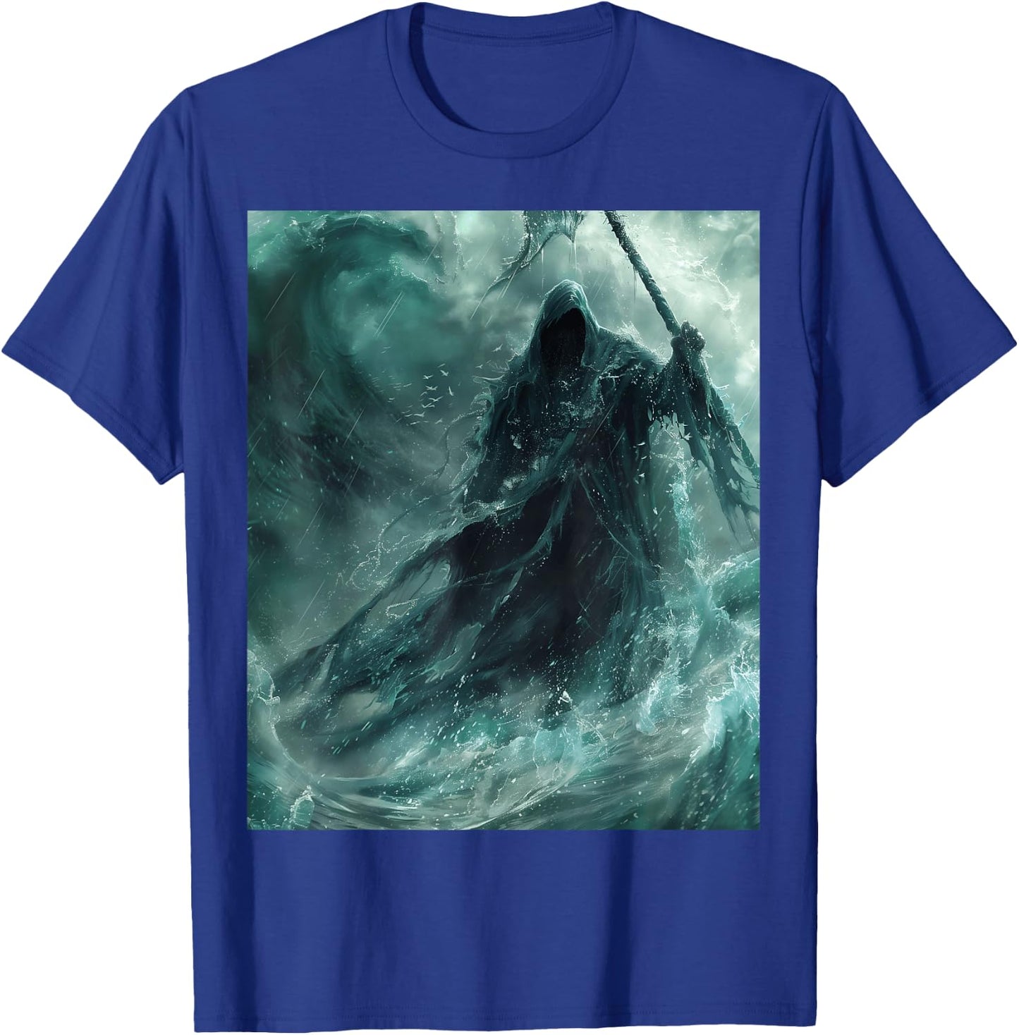 Mythical Grim Reaper by Storm T-Shirt - T-Shirt | Royal