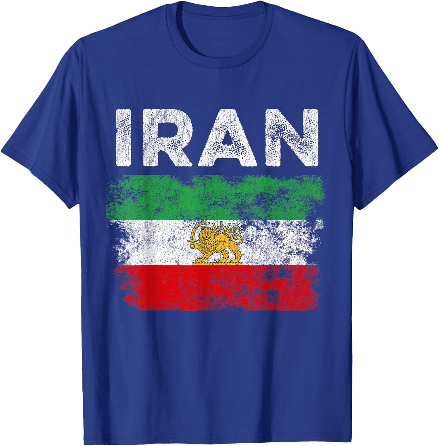Iran Flag T-Shirt - T-Shirt | Royal