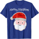 Christmas for Girls and Boys Flip Sequin Santa Ugly Xmas T-Shirt - T-Shirt | Royal