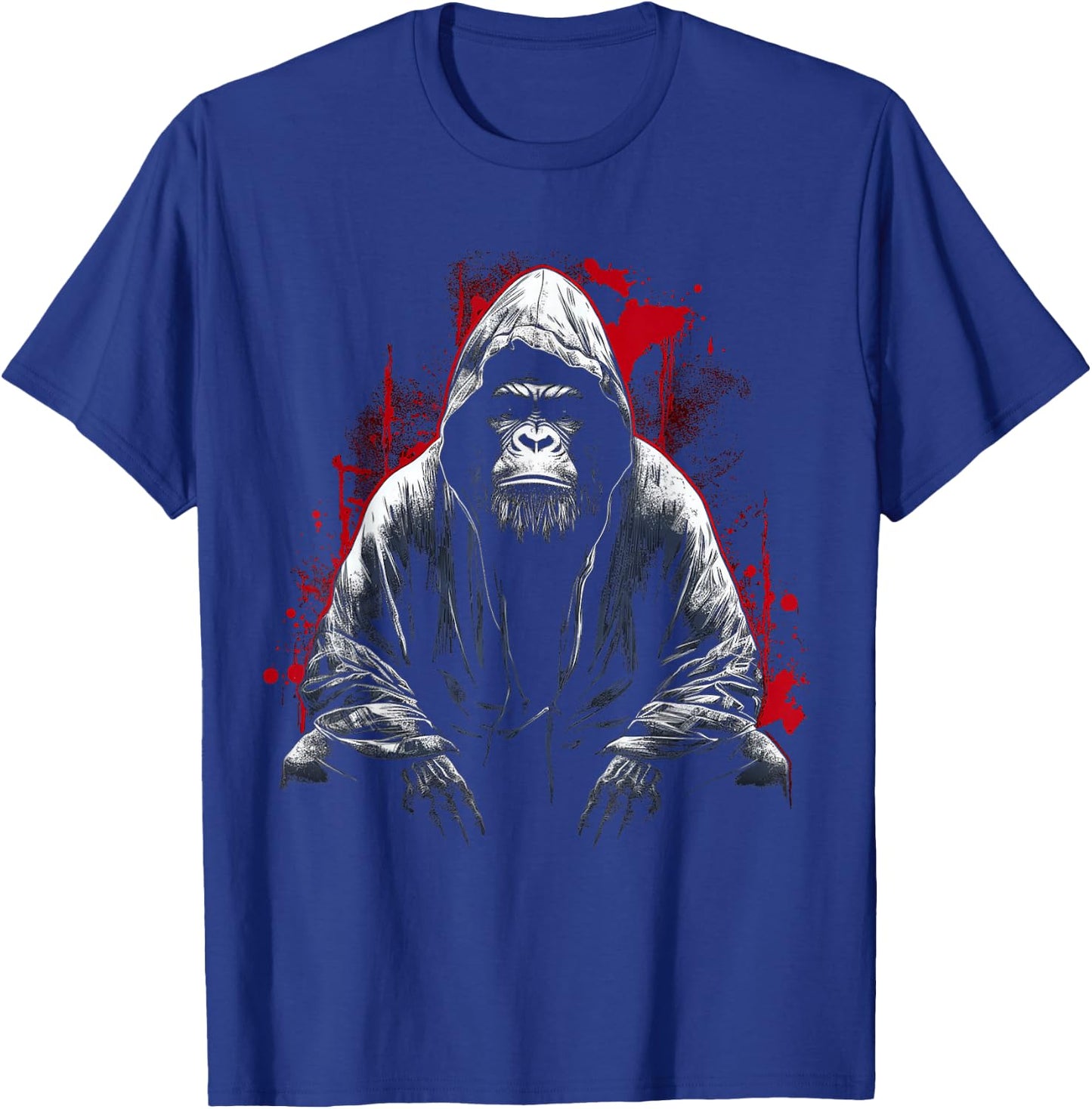Gorilla Animal Illustration Gorilla , Black, S T-Shirt - T-Shirt | Royal