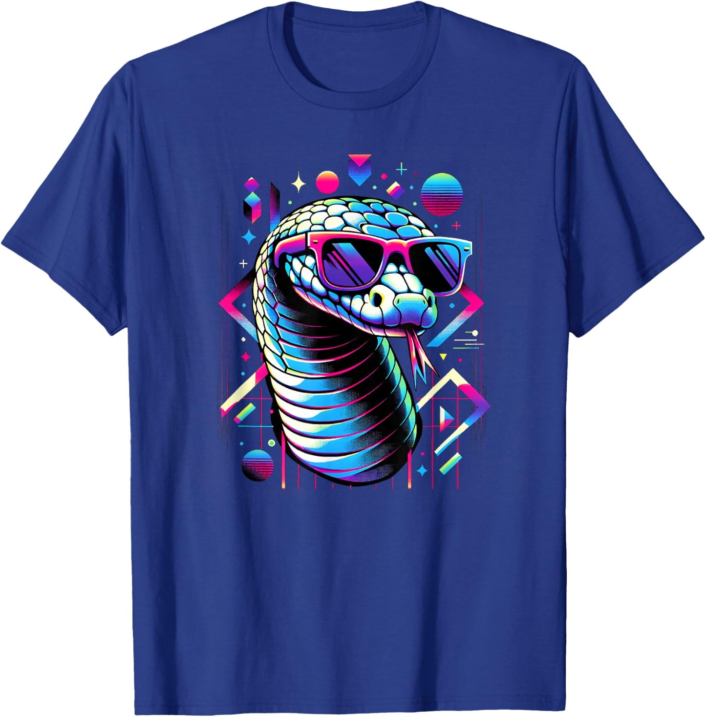 and Kids Vintage Retro Snake Lover T-Shirt - T-Shirt | Royal
