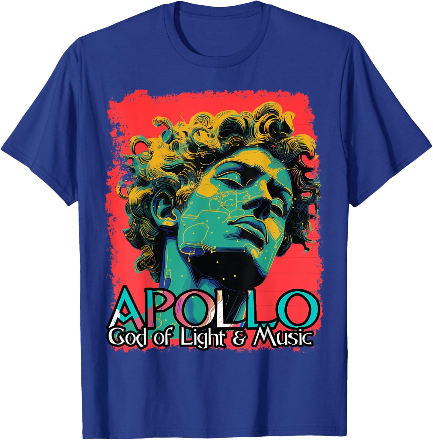 Greek Mythology Greek God Apollo T-Shirt - T-Shirt | Royal