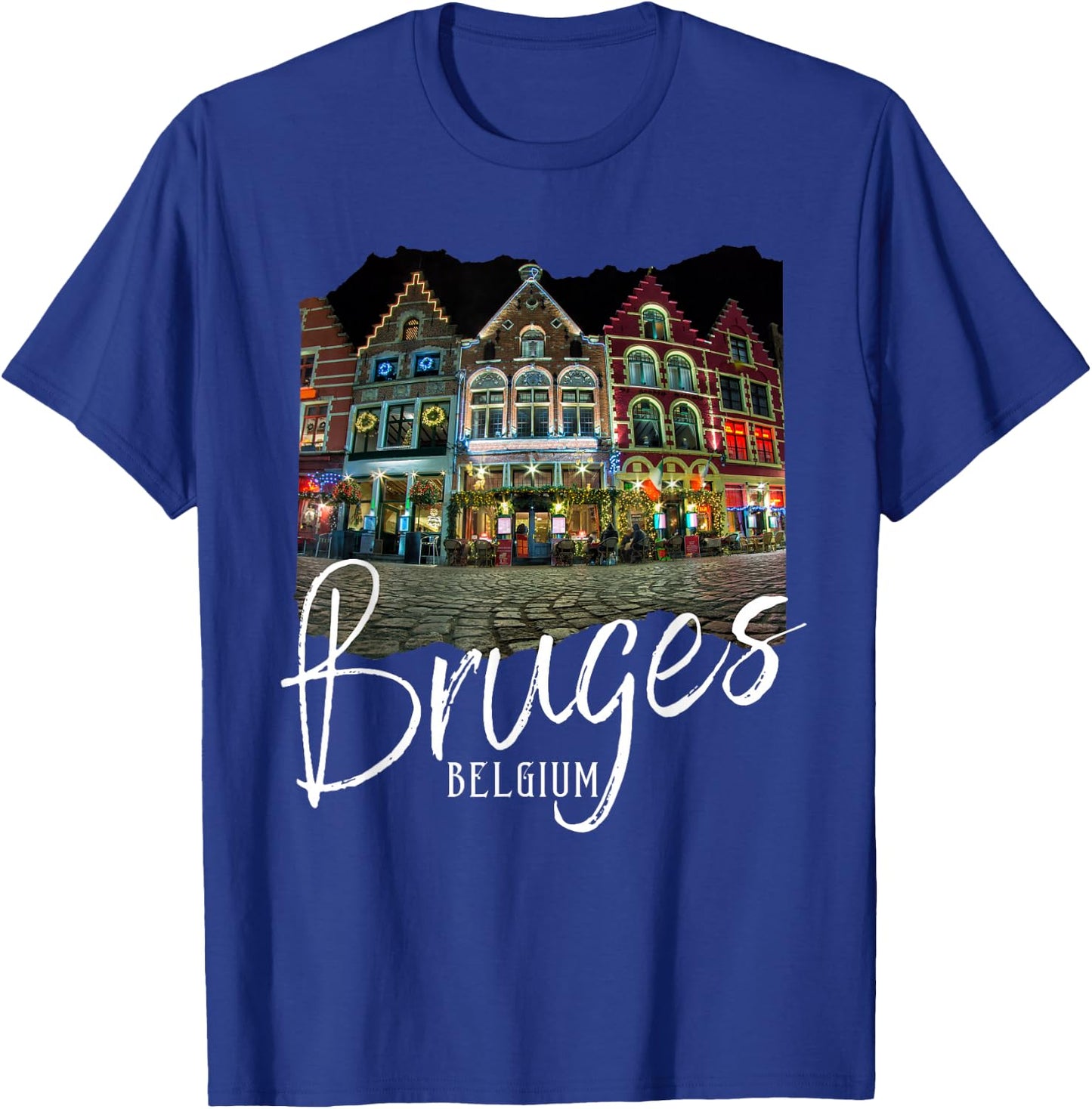 Christmas Souvenir Bruges Belgium Bruges T-Shirt - T-Shirt | Royal