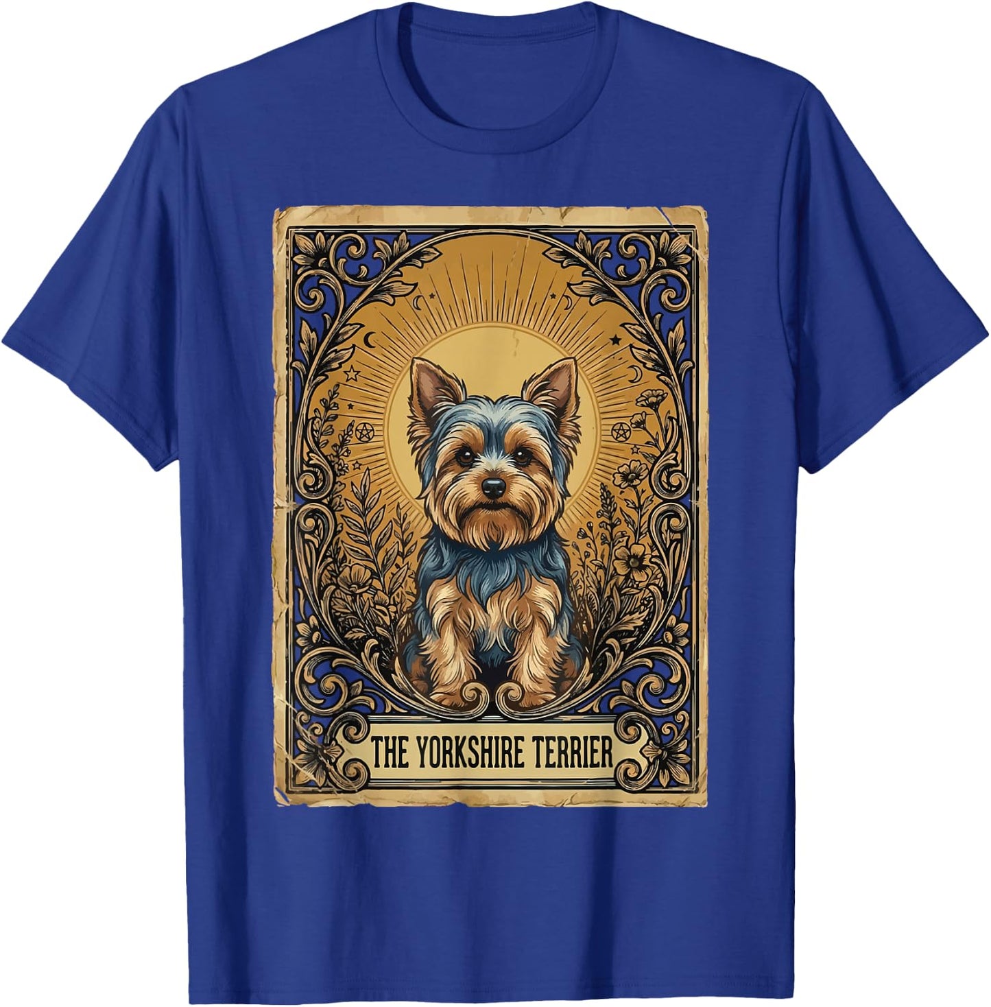 The Yorkshire Terrier Tarot Card T-Shirt - T-Shirt | Royal