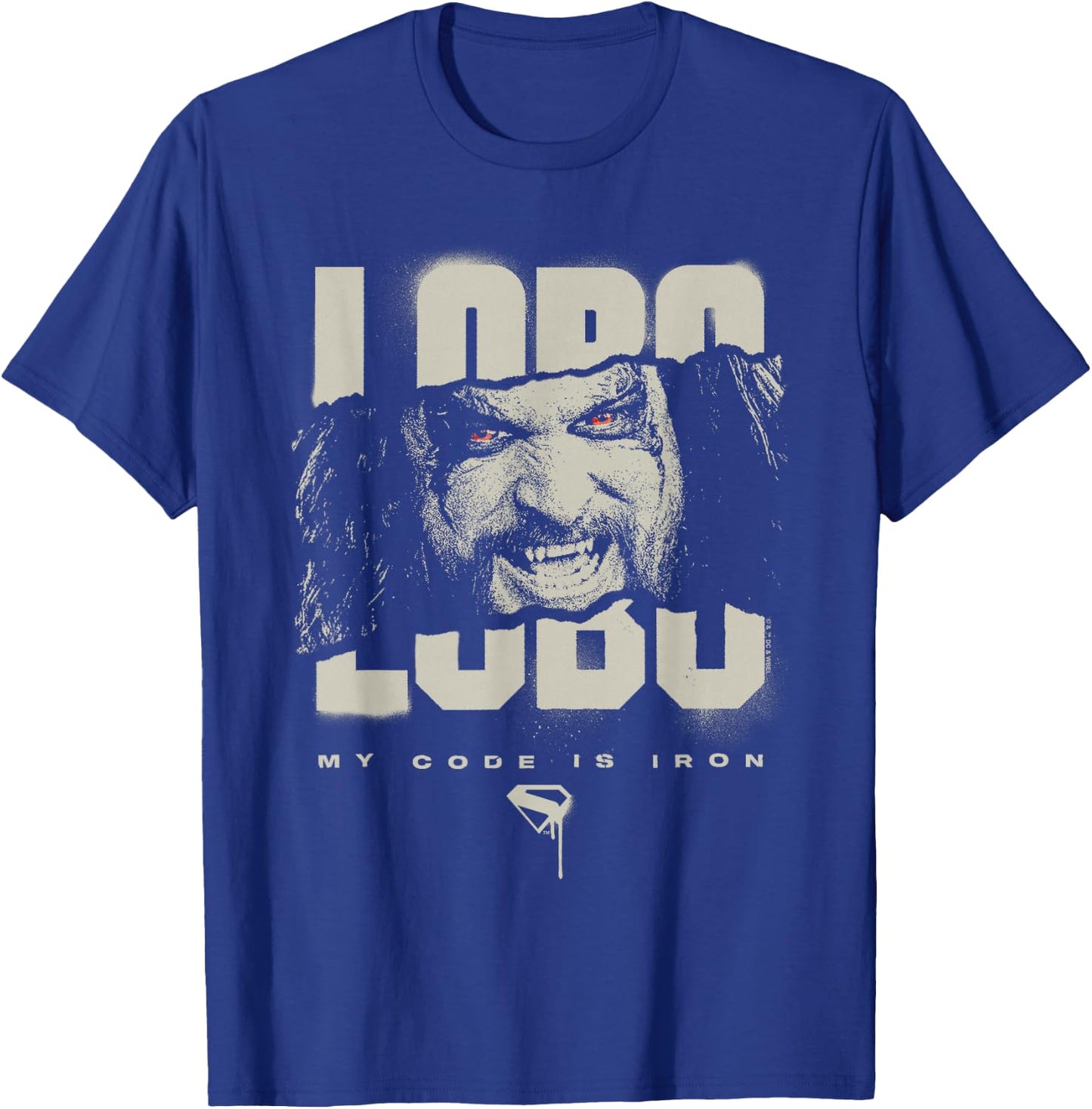 Supergirl 2026 Lobo Code is Iron T-Shirt - T-Shirt | Royal