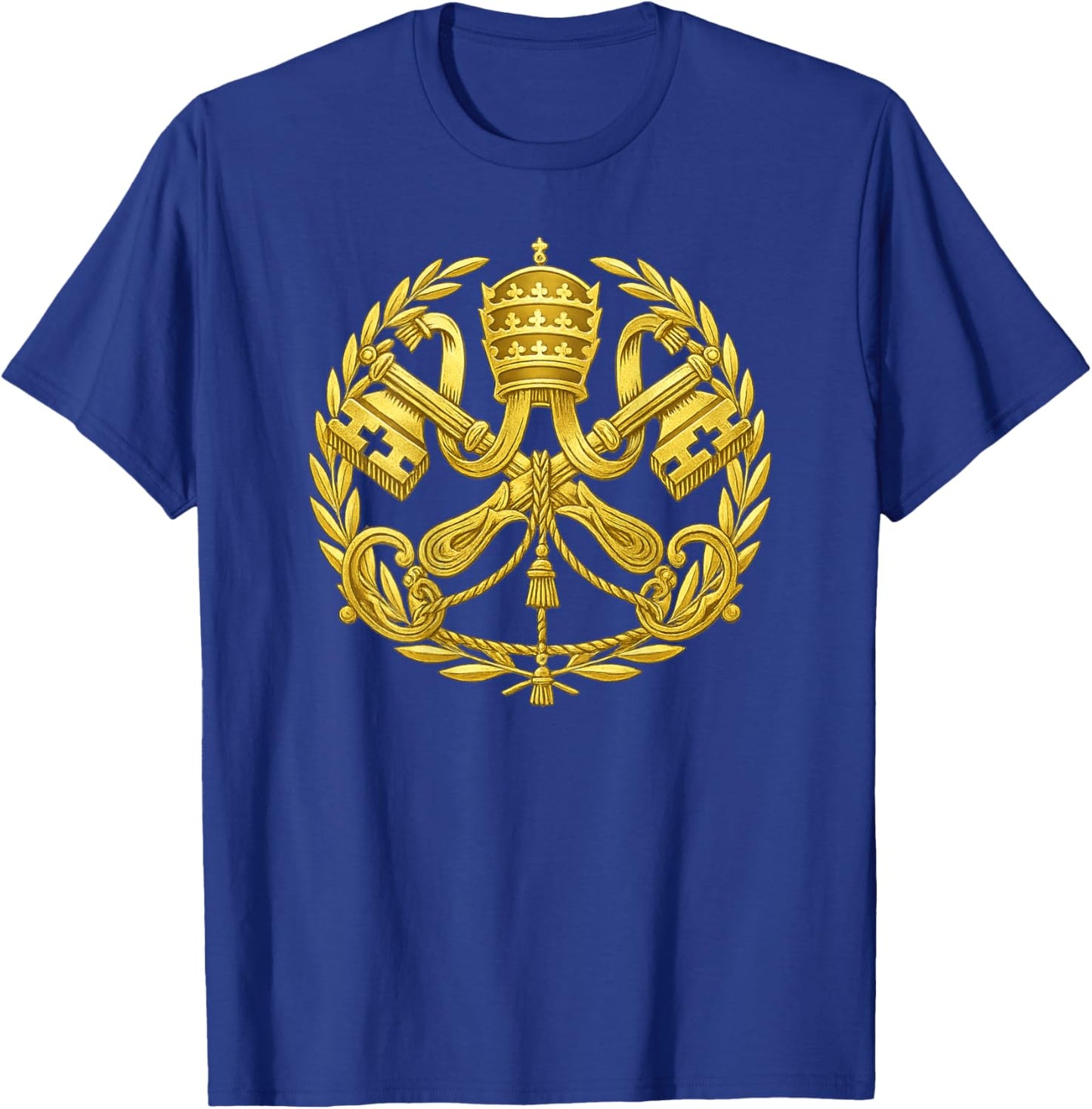 Clés catholiques Romaines du Vatican T-Shirt - T-Shirt | Royal