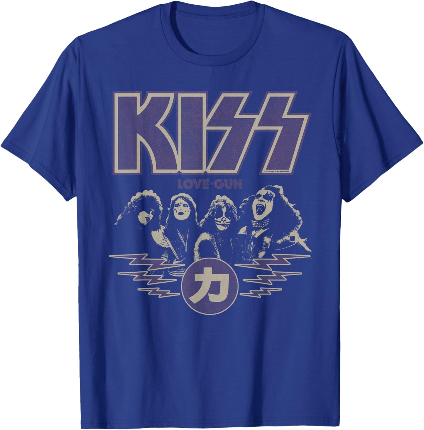 KISS - Love Gun Japan T-Shirt - T-Shirt | Royal