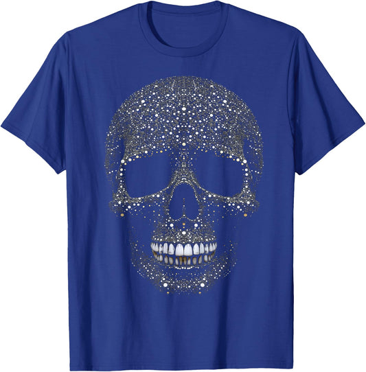 Skull Art Graphic Skull , black T-Shirt - T-Shirt | Royal