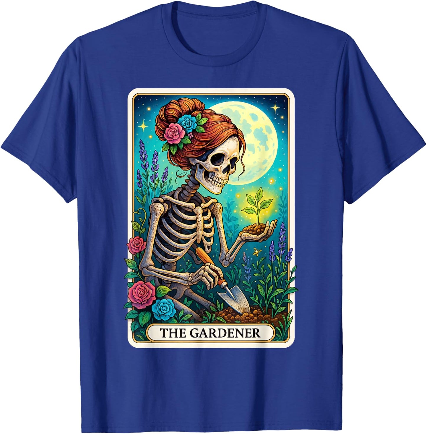 The Gardener Tarot Card T-Shirt - T-Shirt | Royal