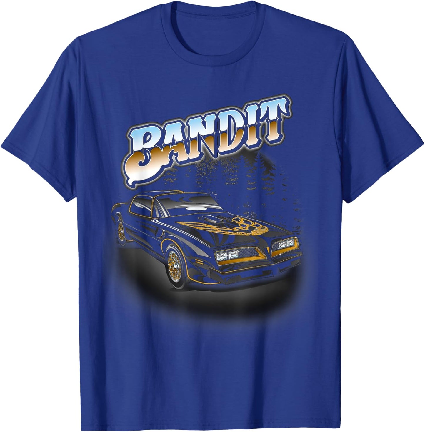 Vintage Bandit 1977 Classic Art Cars Outfits Snowman T-Shirt - T-Shirt | Royal