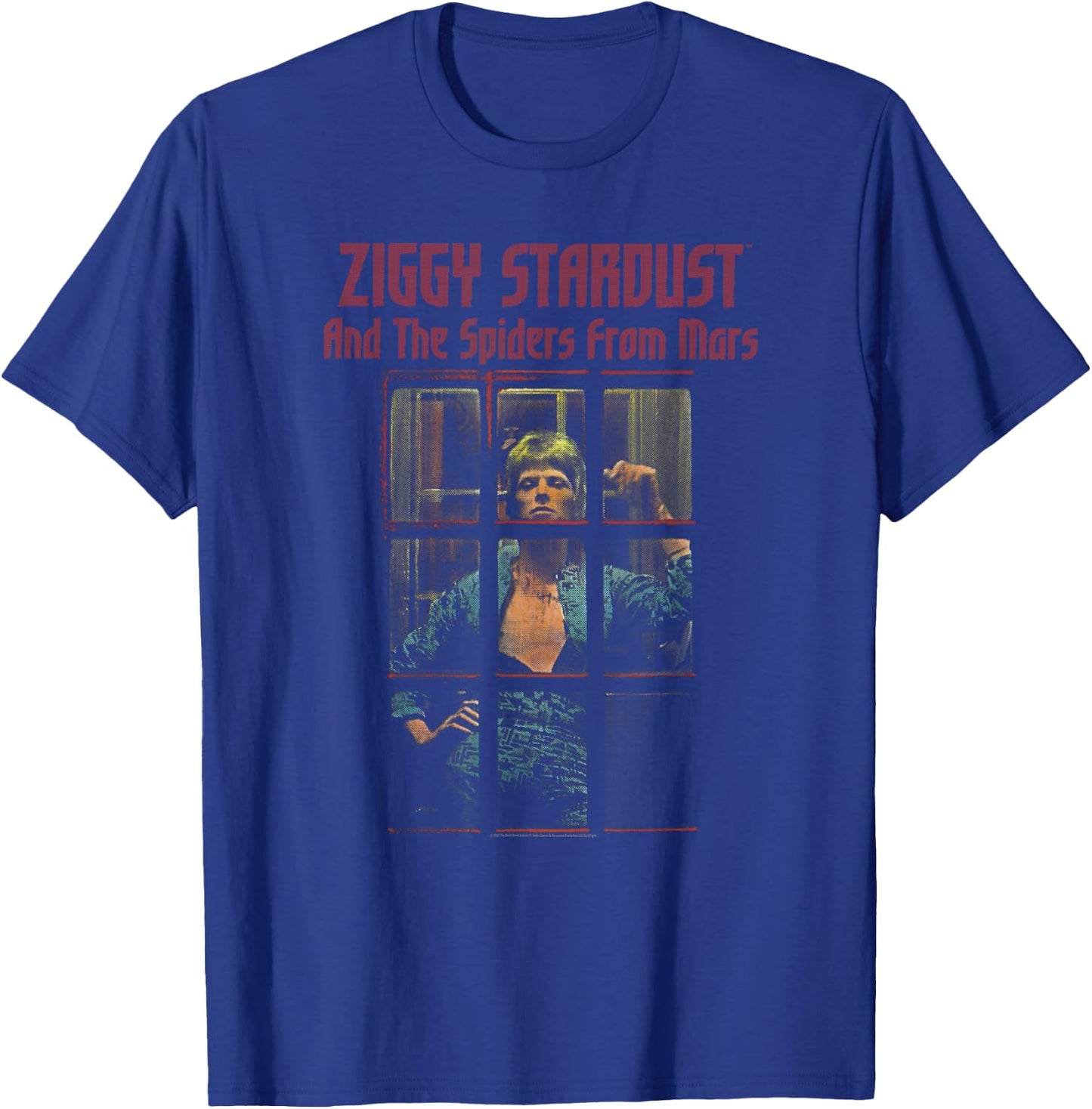 David Bowie - And the spiders of Mars , Black T-Shirt - T-Shirt | Royal