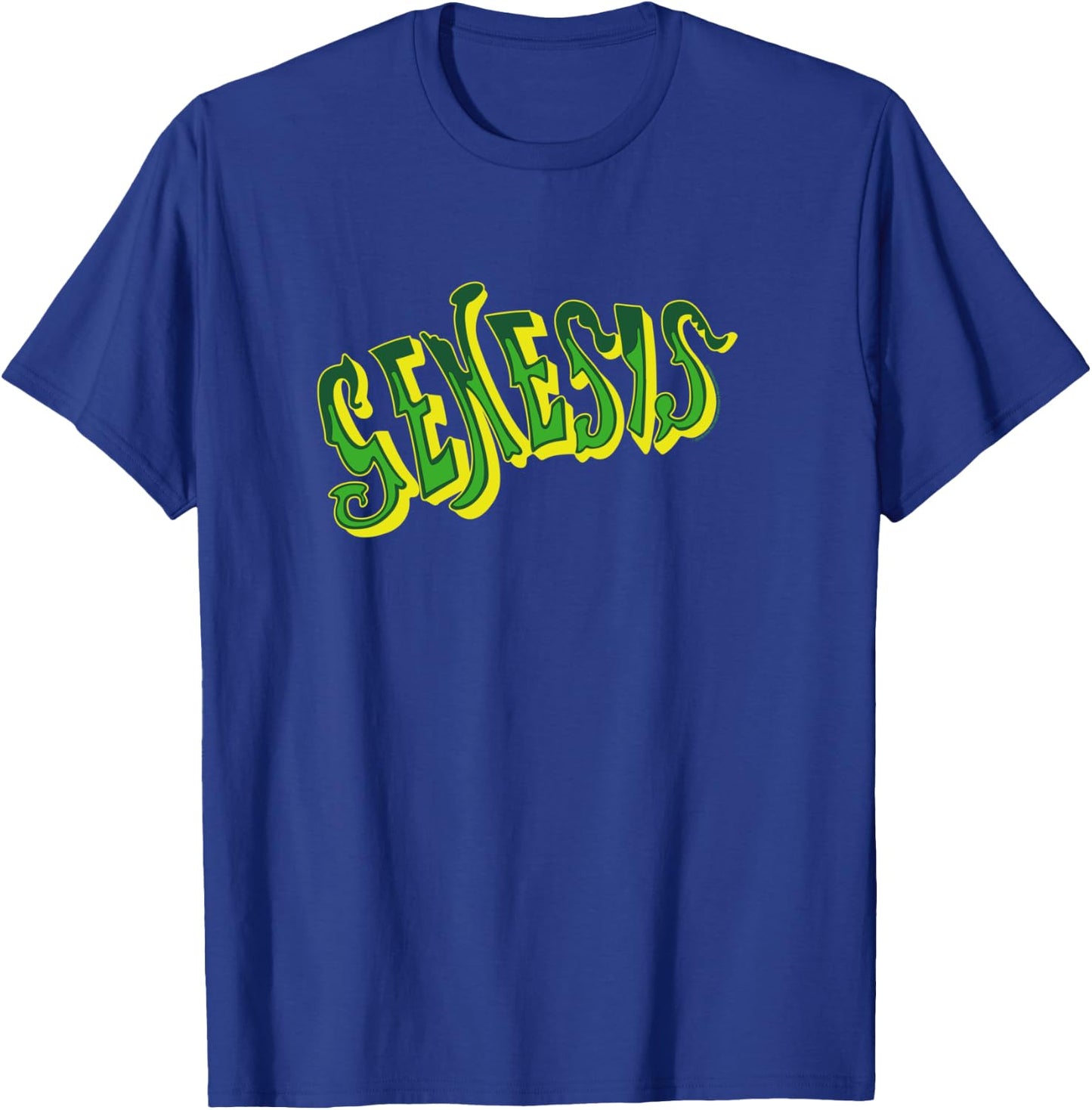 Genesis Old School Logo Green T-Shirt - T-Shirt | Royal