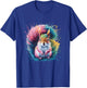 Squirrel Men Women Colourful Watercolour Squirrel T-Shirt - T-Shirt | Royal
