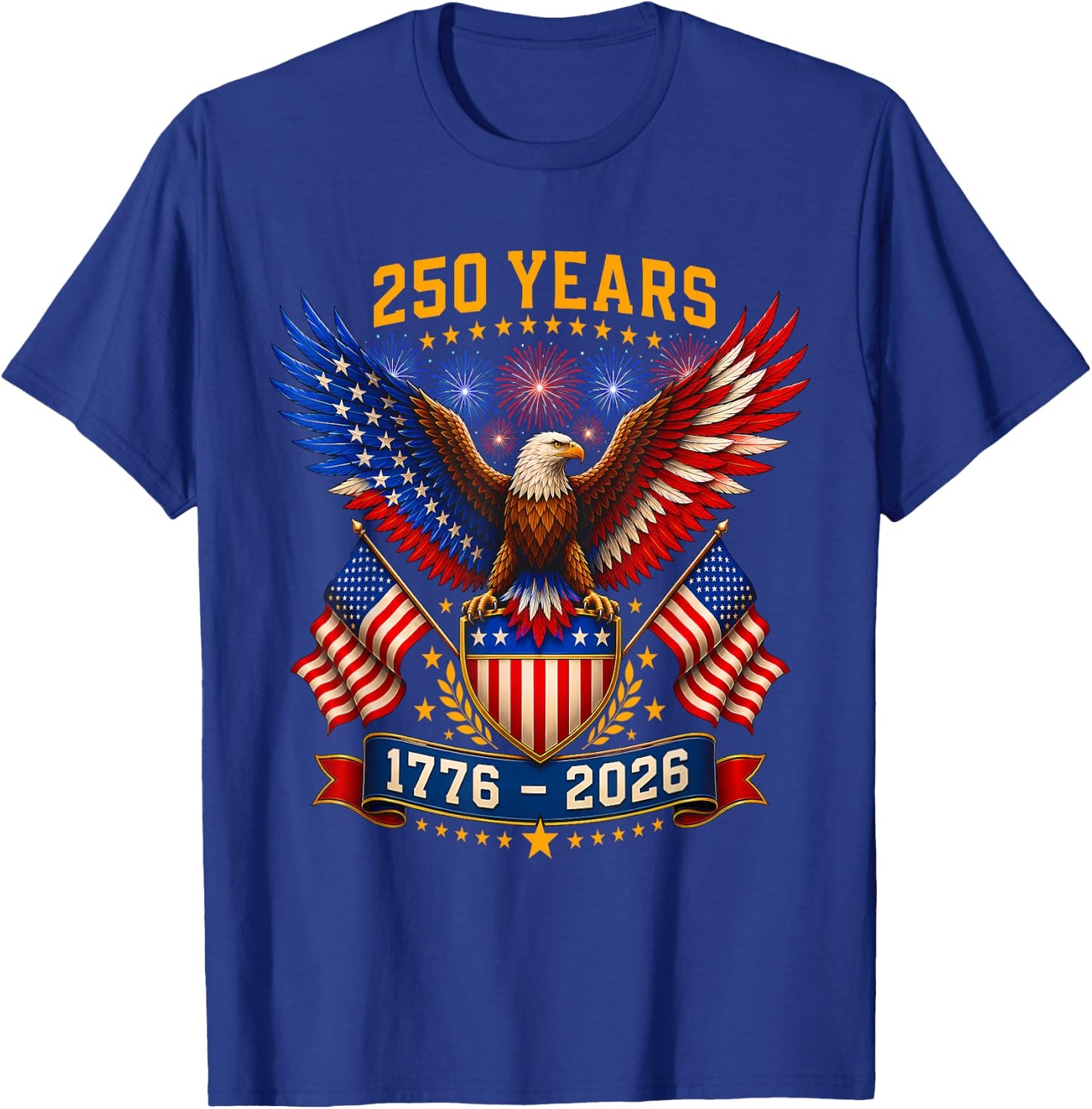 4th July T-Shirt - T-Shirt | Royal